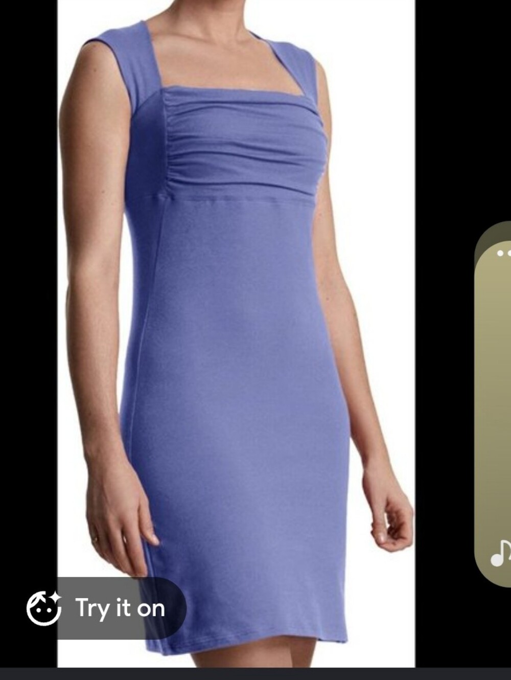 FIG Voyage Periwinkle Dress Womens L